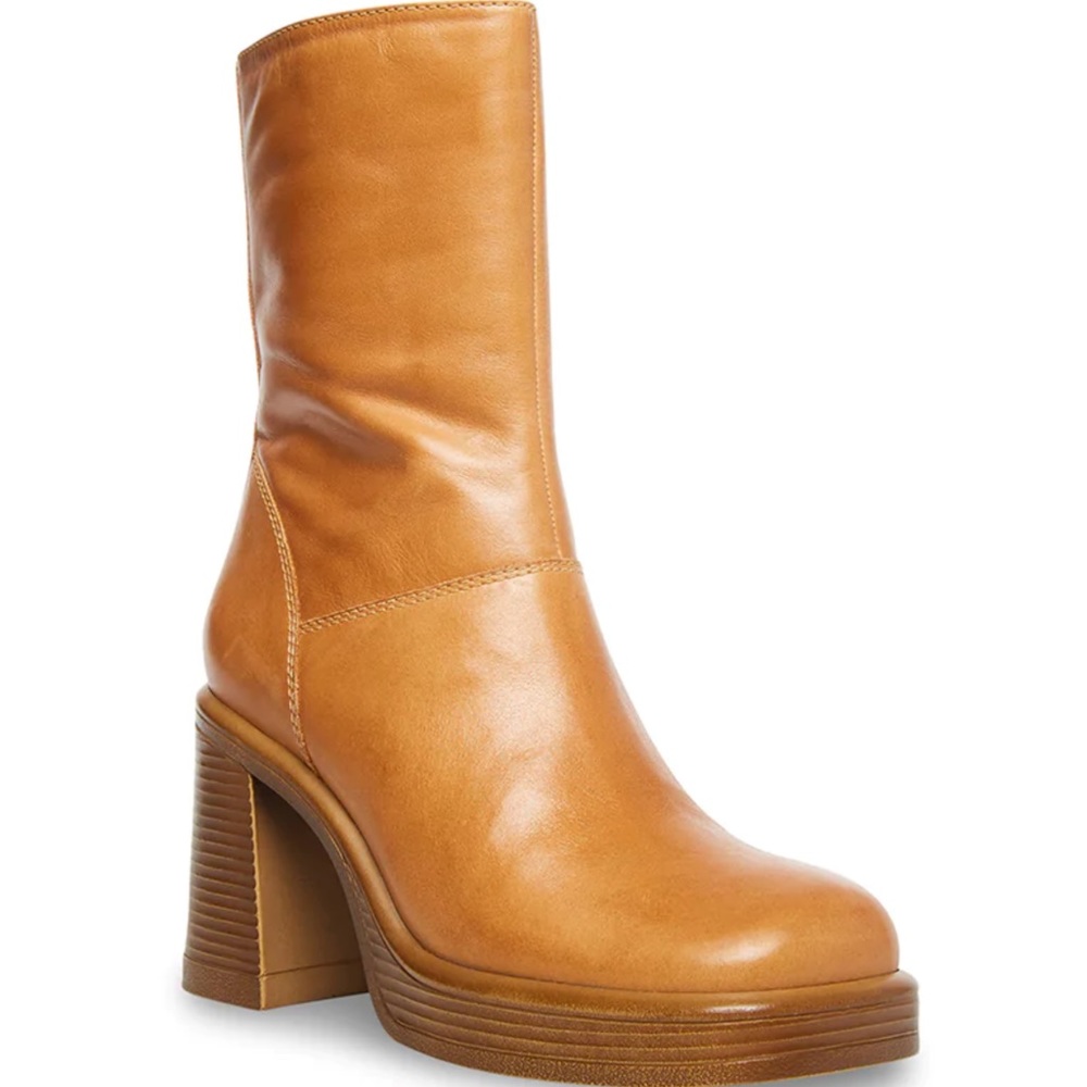 Steve Madden Tan Ankle Boots